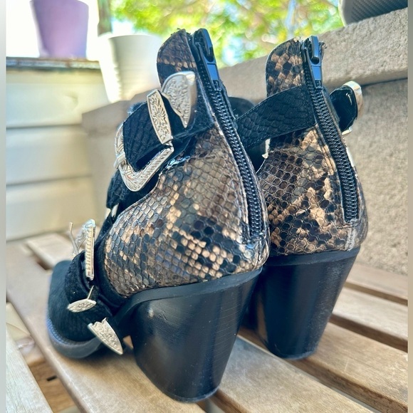 jeffrey campbell free people icon western boot size 7.5 - Picture 4 of 16